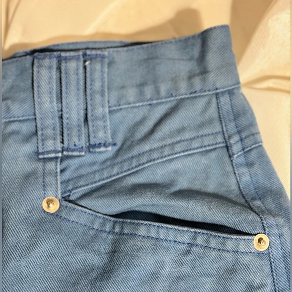 Blue Denim High Waisted Shorts by Styles To Go, size 6 - Picture 3 of 8
